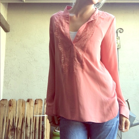 LC sheer lace dress top - Picture 1 of 3